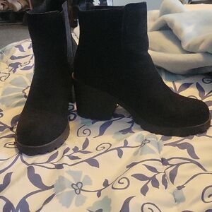 Chic Black Women's Heeled Boots